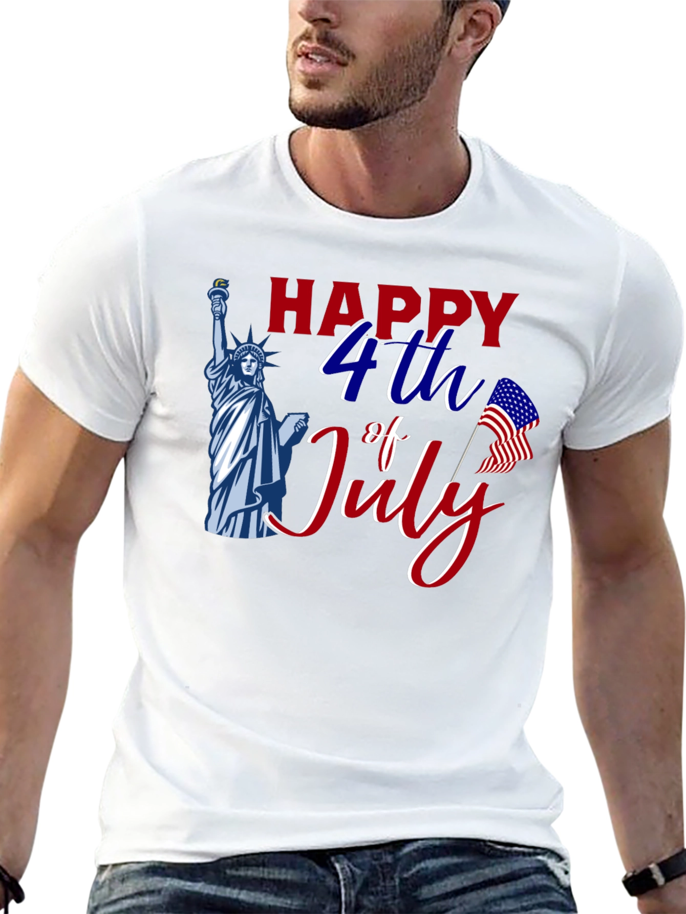 Happy 4th of July Graphic Tee