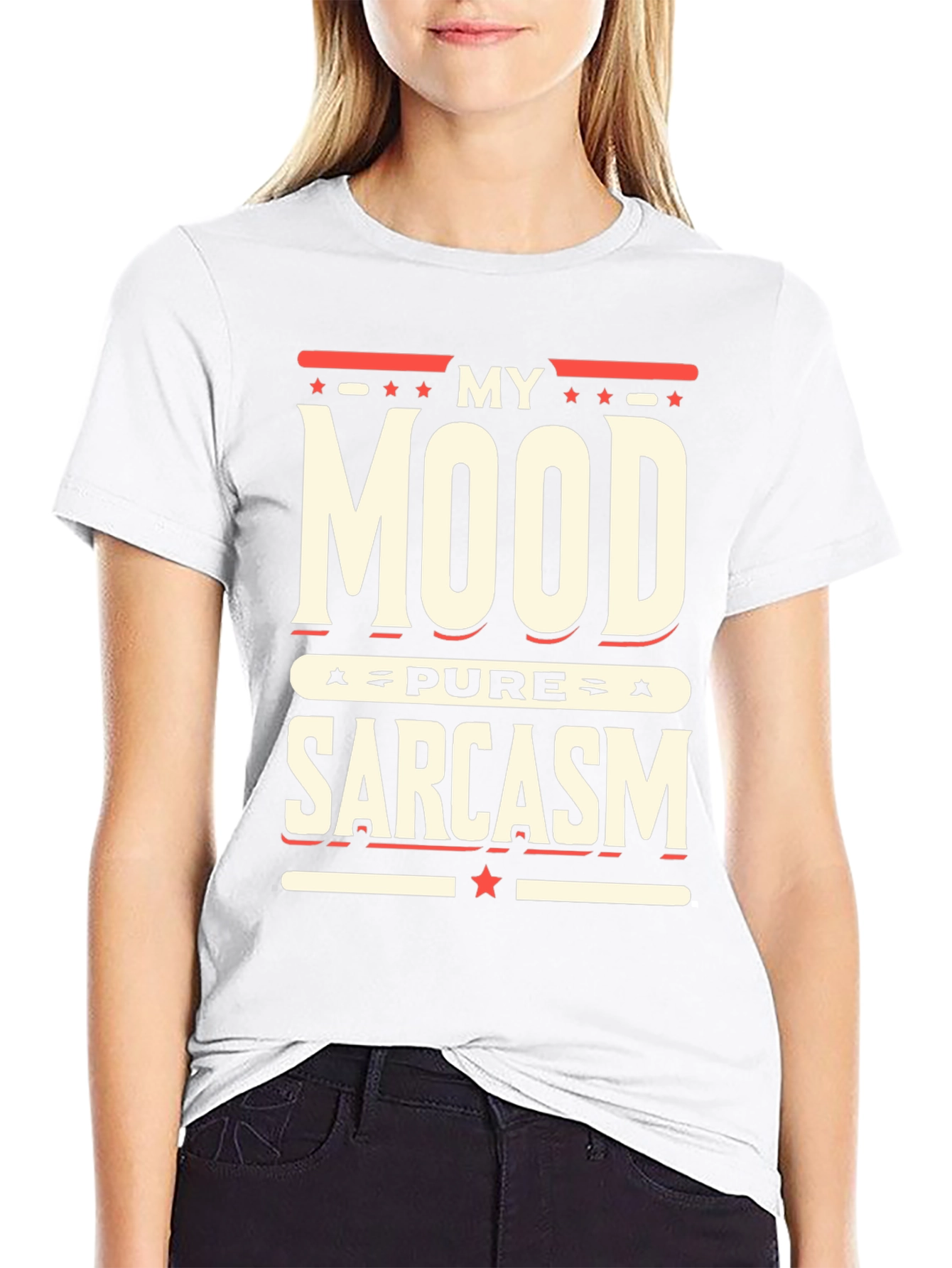 My Mood Pure Sarcasm Graphic T-Shirt