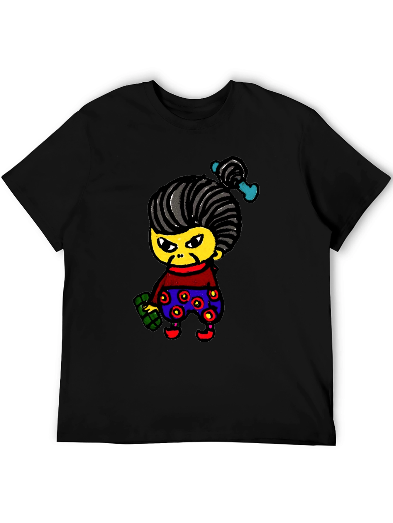 Cartoon Character Graphic Tee - Unique & Fun!