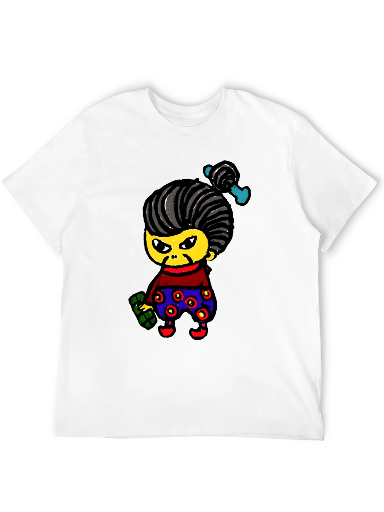 Cartoon Character Graphic Tee - Unique & Fun!