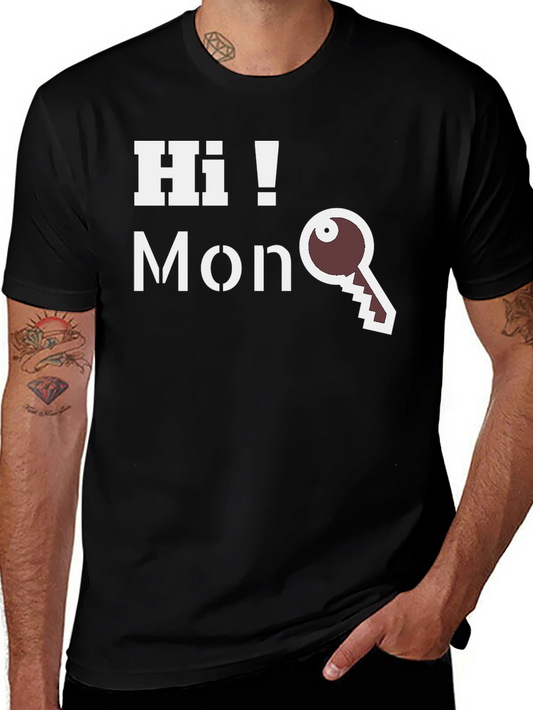 Hi Mon Key Graphic T-Shirt