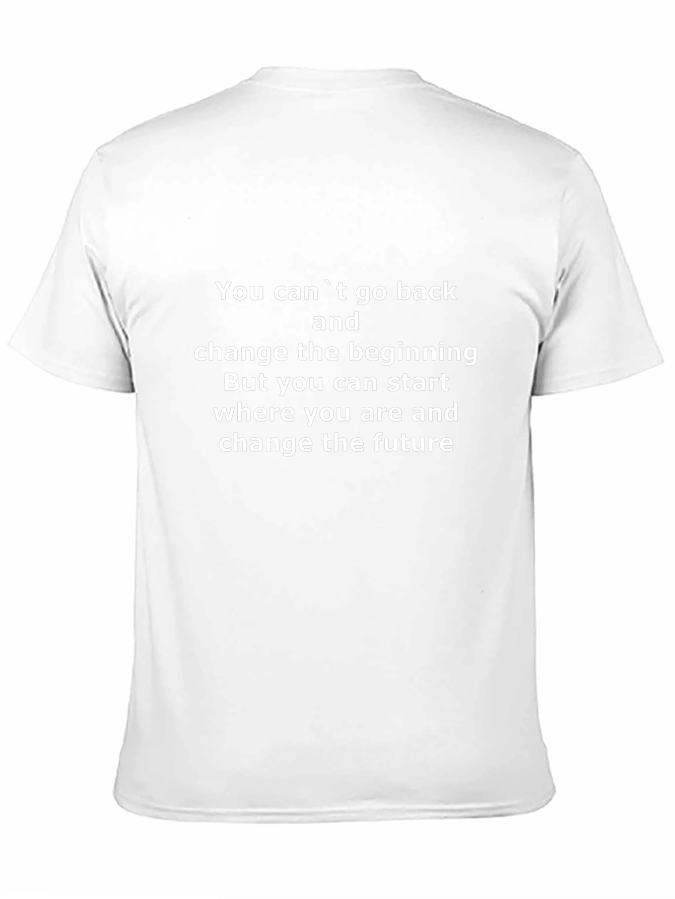 Motivational Quote T-Shirt - Change the Future