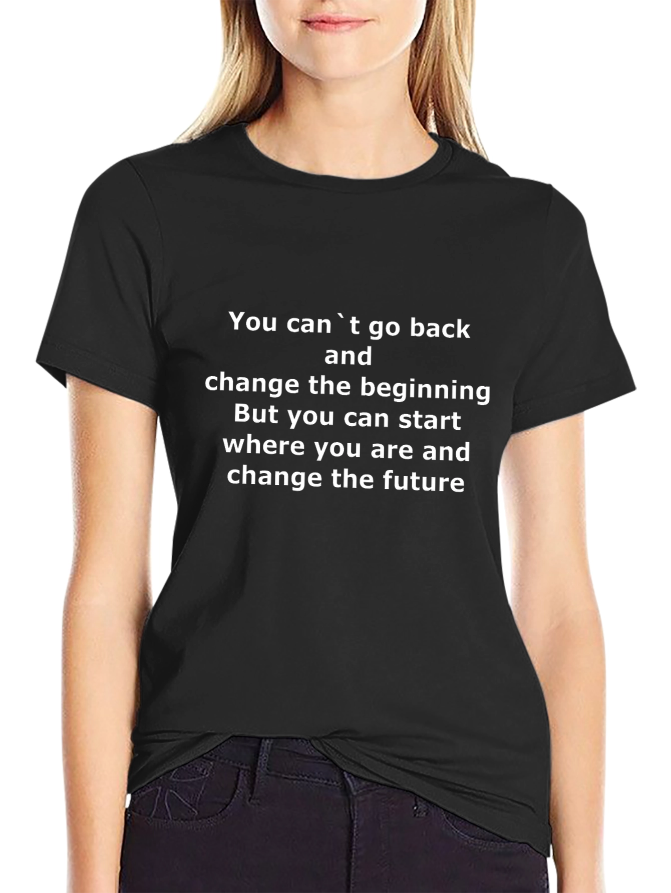 Motivational Quote T-Shirt - Change the Future