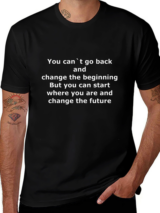 Motivational Quote T-Shirt - Change the Future