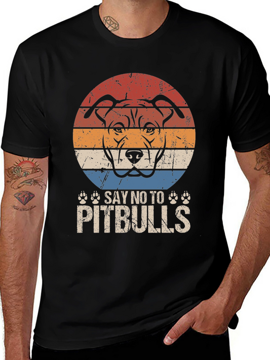 Say No to Pitbulls T-Shirt
