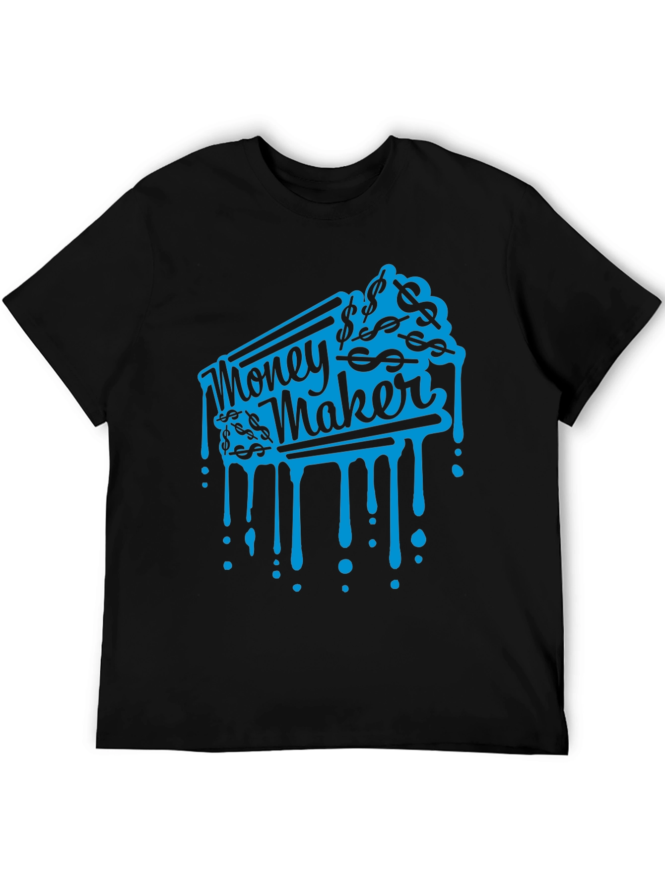 Money Maker Graphic Tee - Mens Black T-Shirt