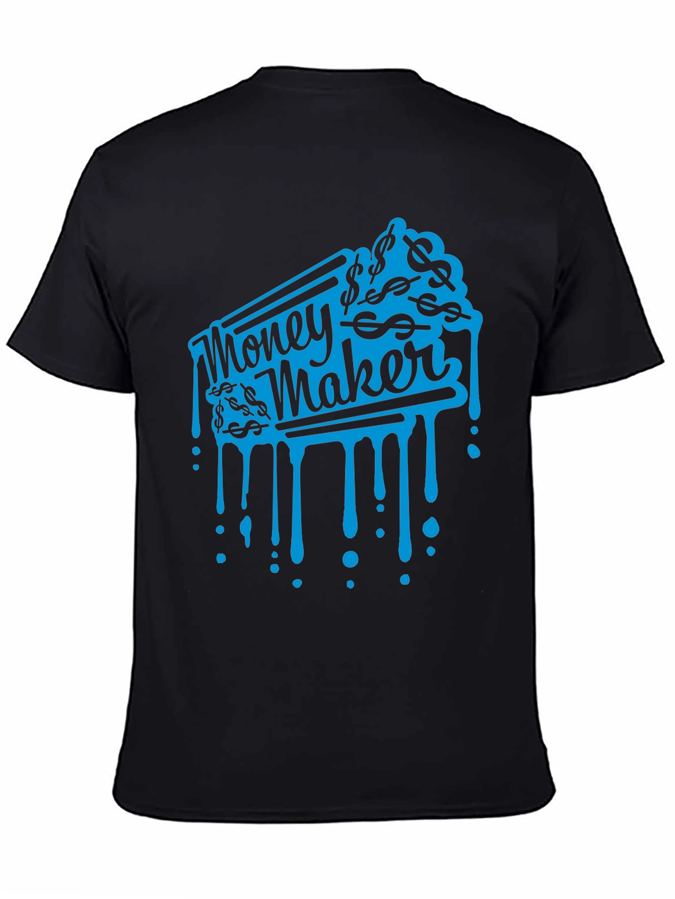 Money Maker Graphic Tee - Mens Black T-Shirt