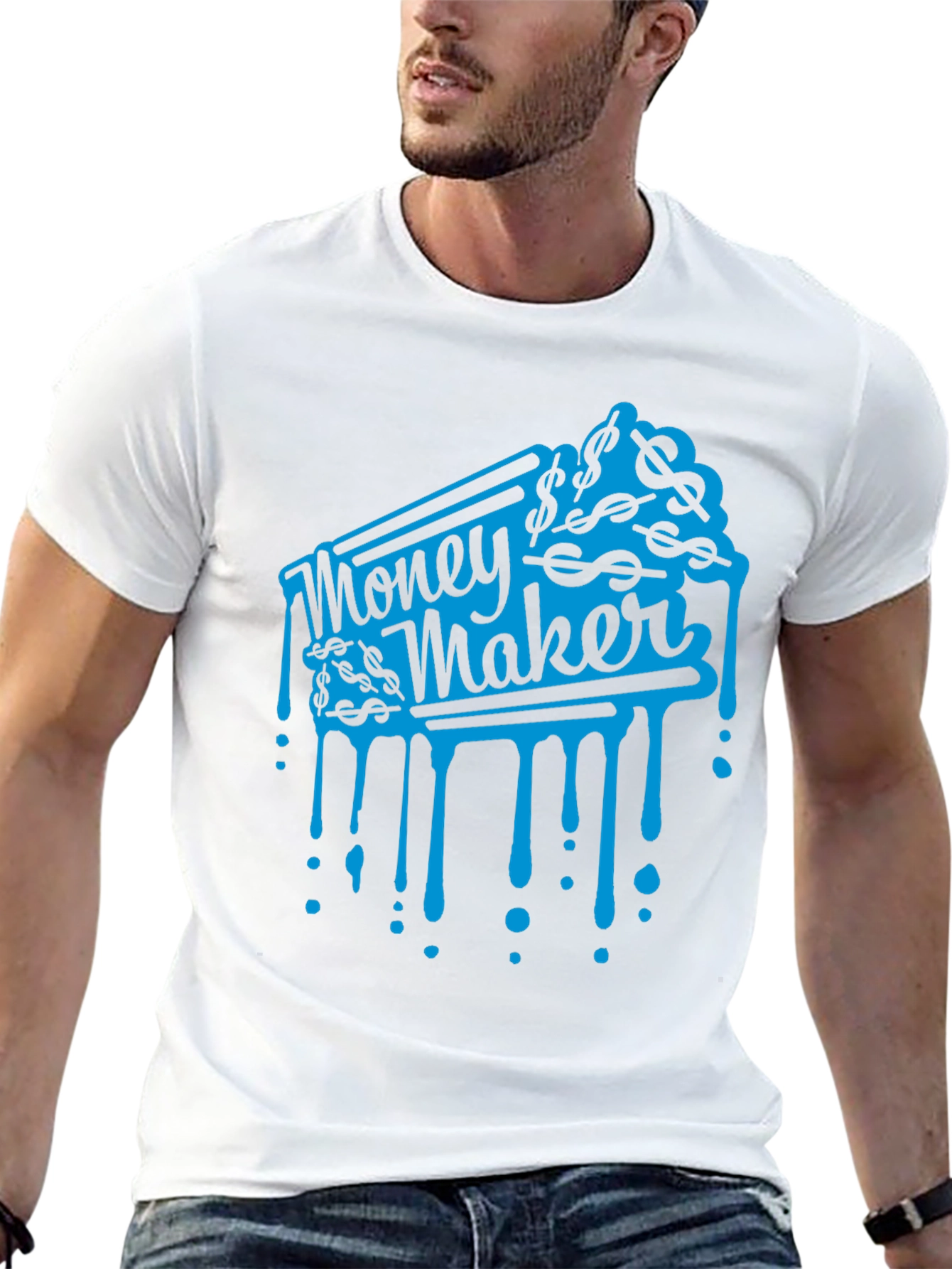 Money Maker Graphic Tee - Mens Black T-Shirt