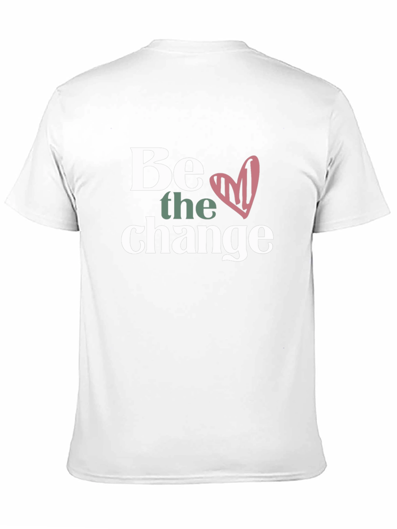 Be the Change Graphic Tee - Motivational T-Shirt
