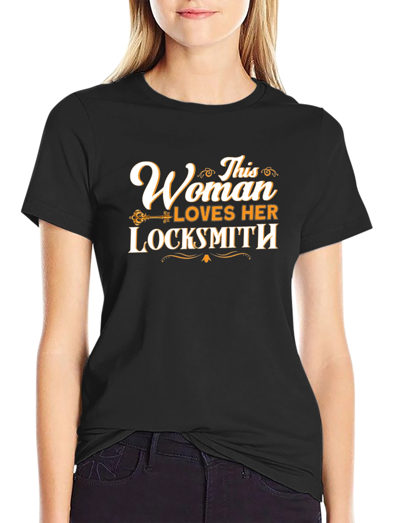 This Woman Loves Her Locksmith T-Shirt