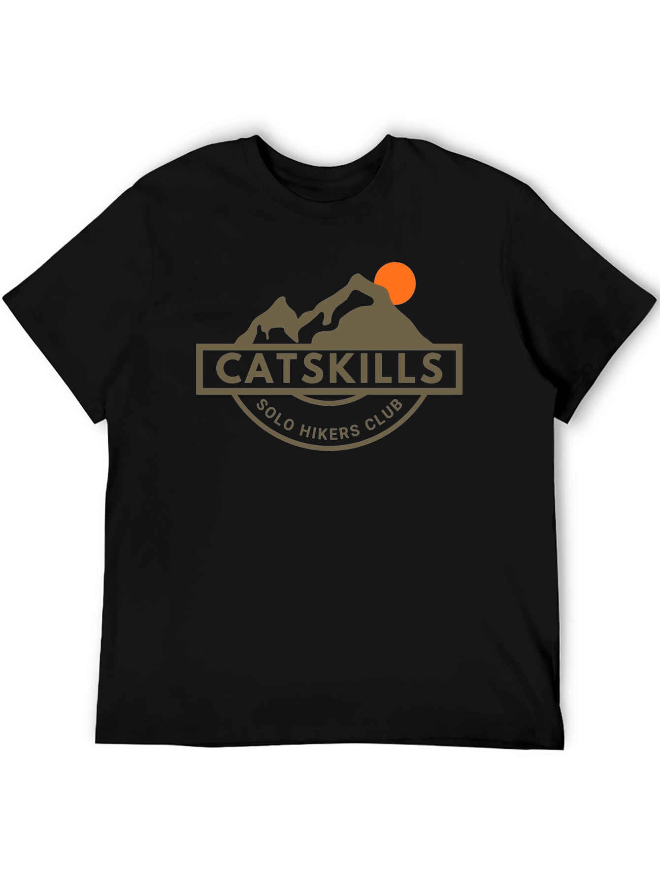 Catskills Solo Hikers Club T-Shirt - Mountain Graphic Tee