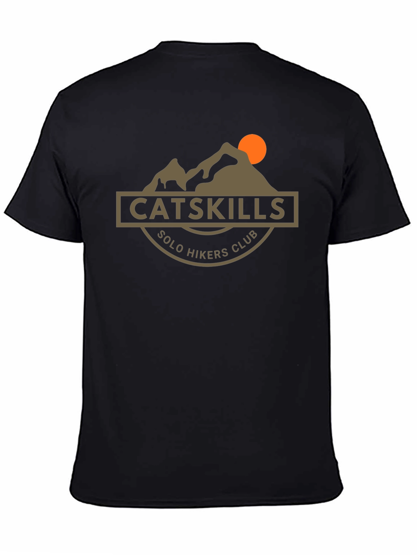 Catskills Solo Hikers Club T-Shirt - Mountain Graphic Tee
