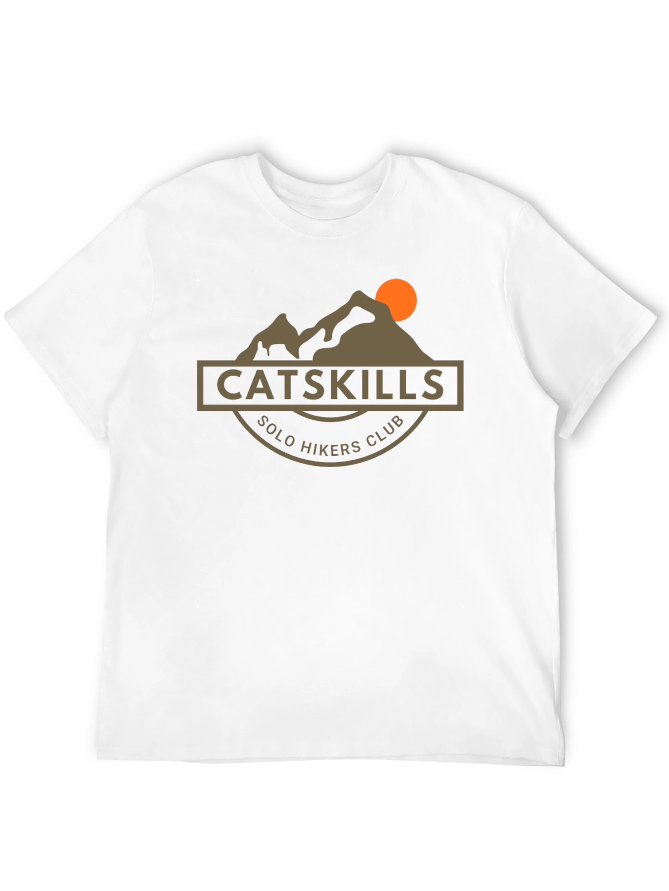Catskills Solo Hikers Club T-Shirt - Mountain Graphic Tee