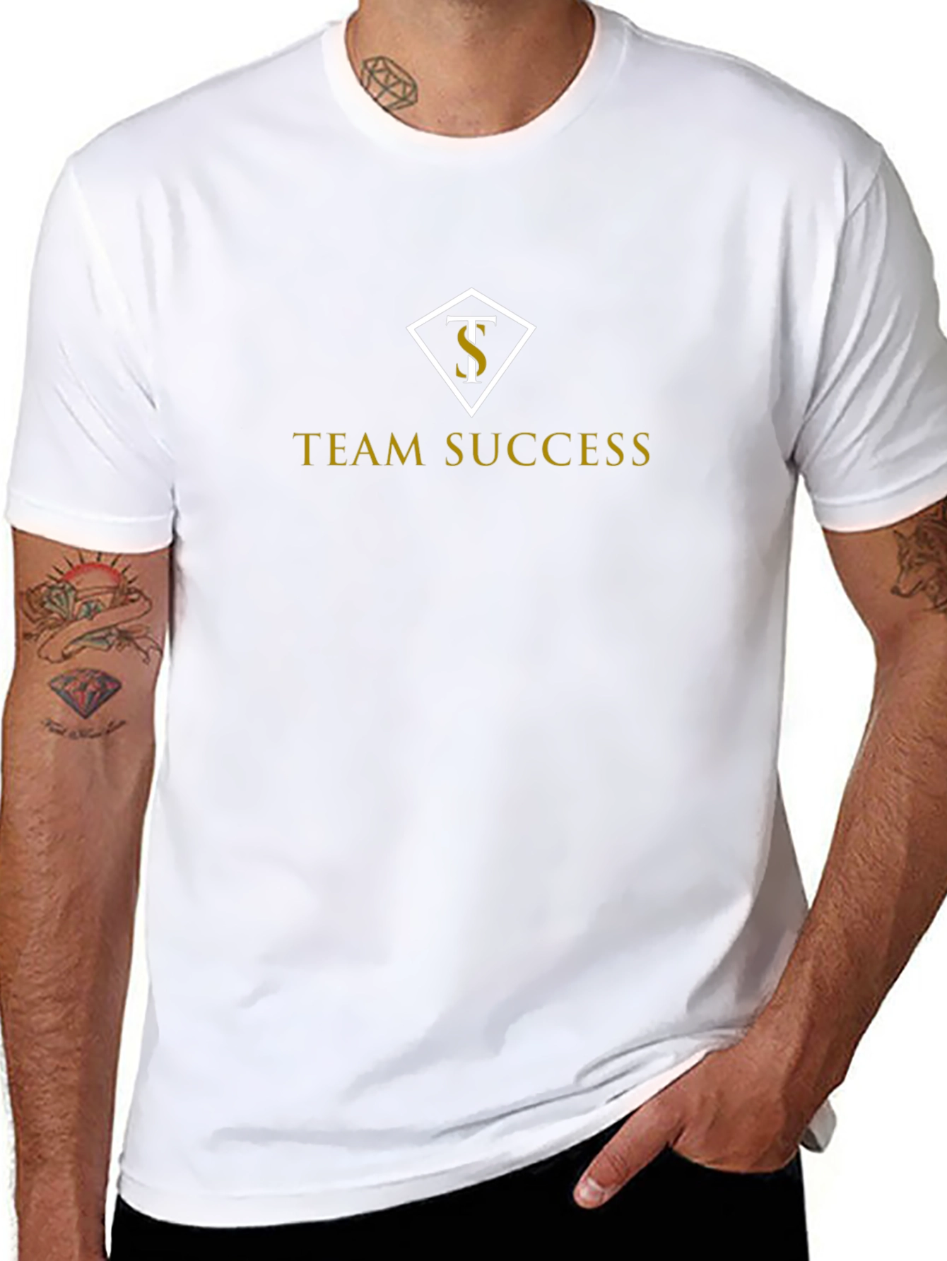 Team Success Black T-Shirt