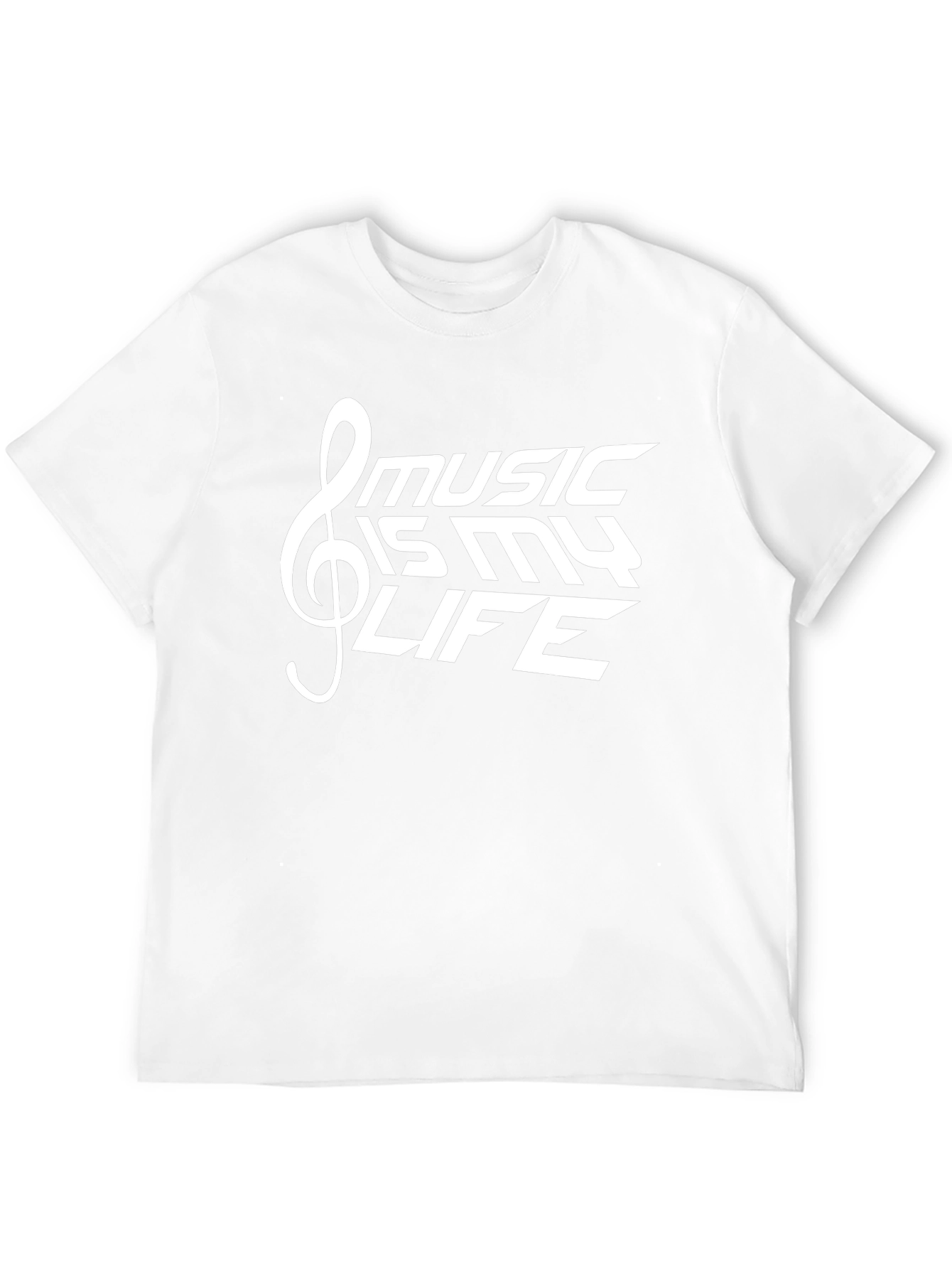 Music is My Life Black T-Shirt