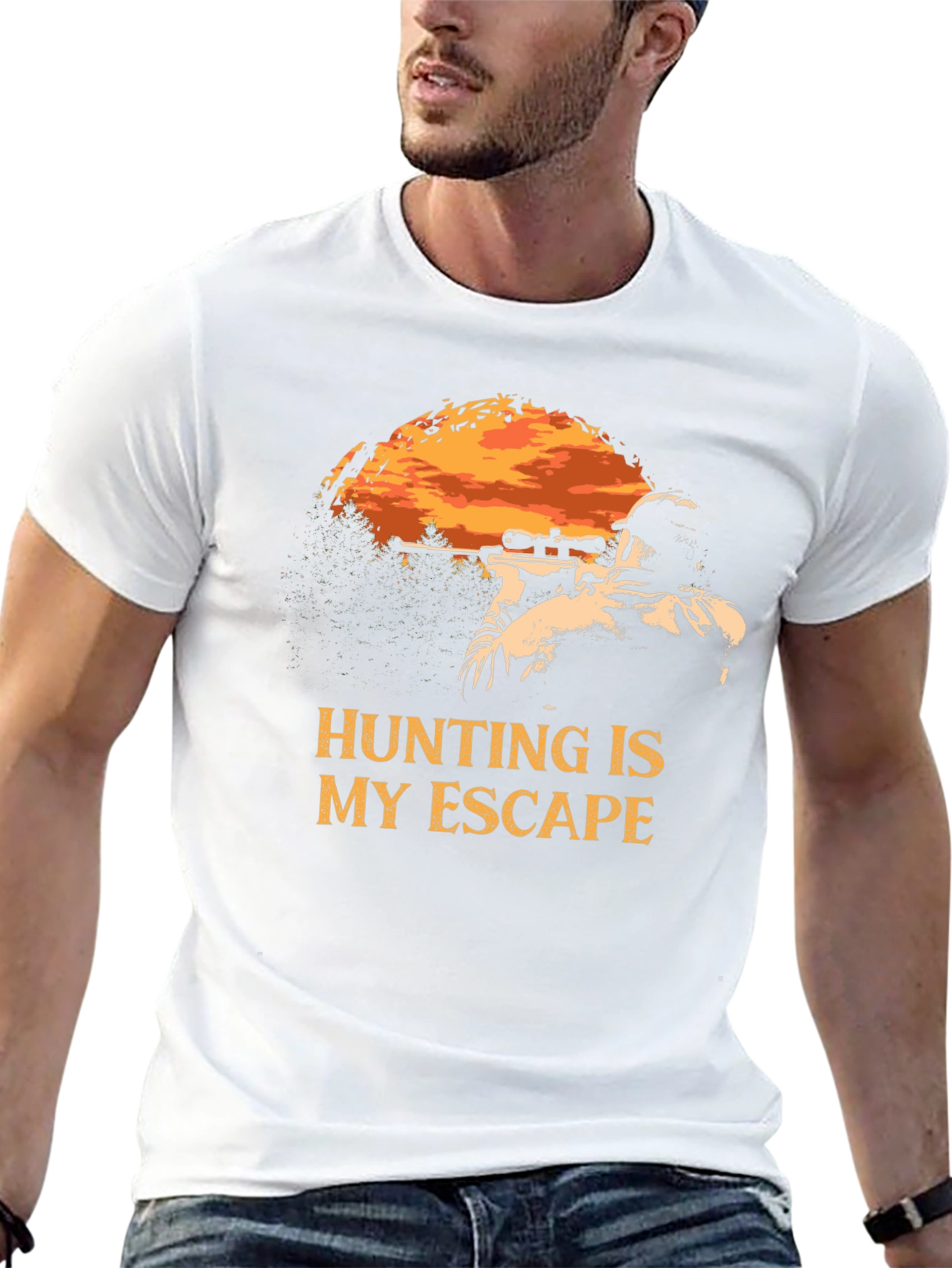 Hunting Is My Escape Graphic Tee