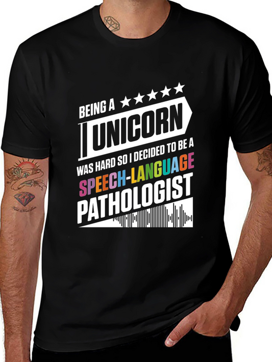Unicorn Speech Pathologist Graphic Tee
