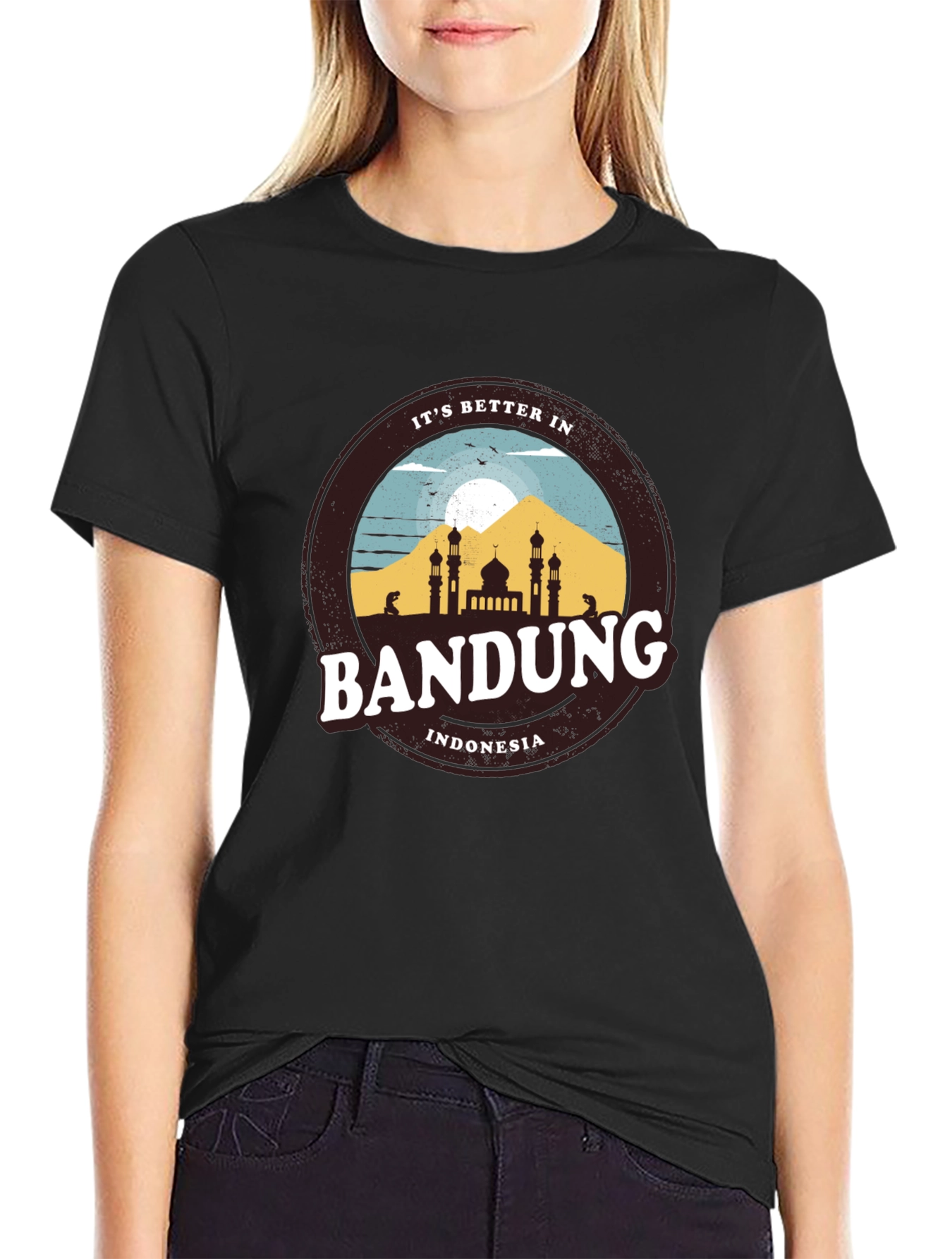 Bandung Indonesia T-Shirt - Its Better In...