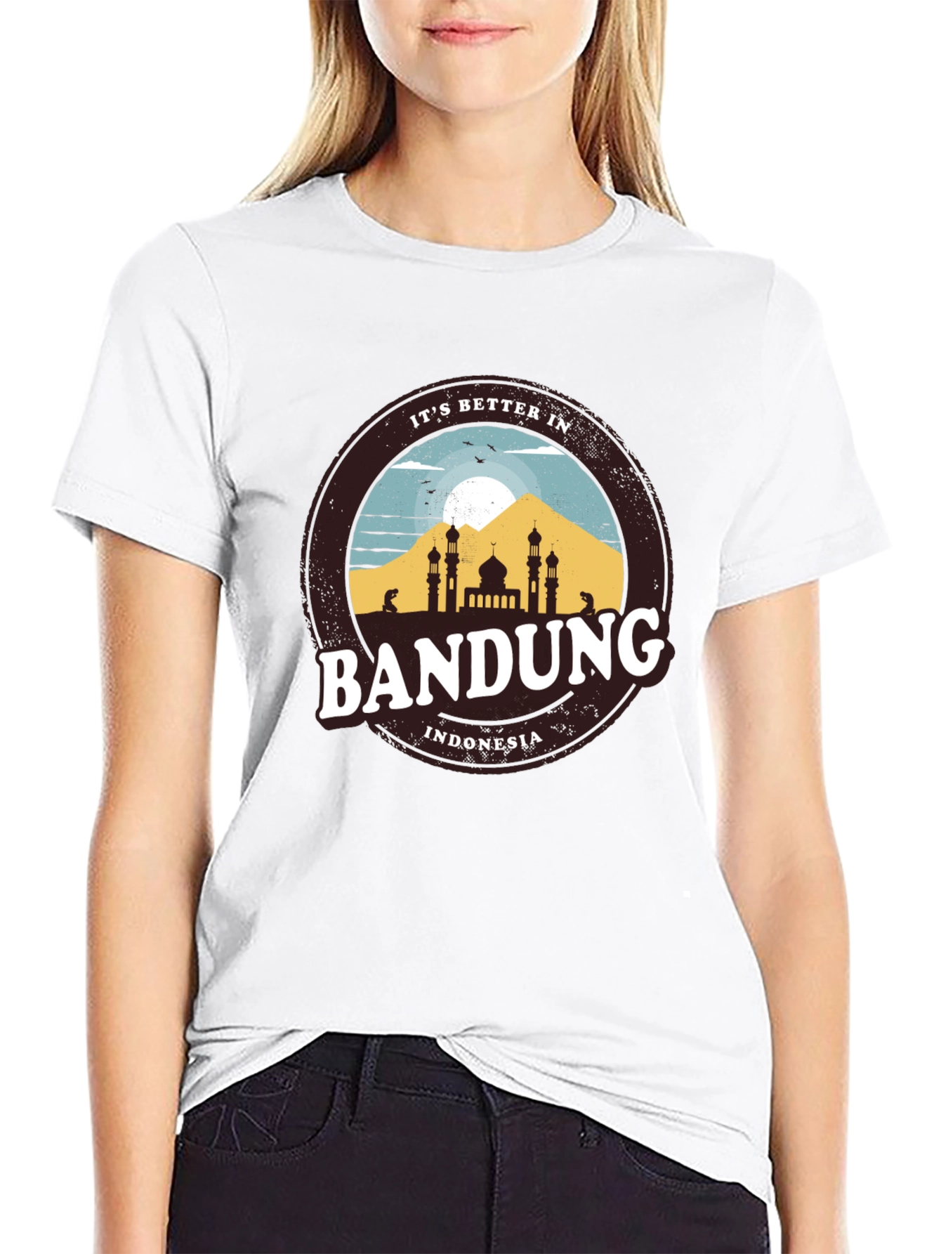 Bandung Indonesia T-Shirt - Its Better In...