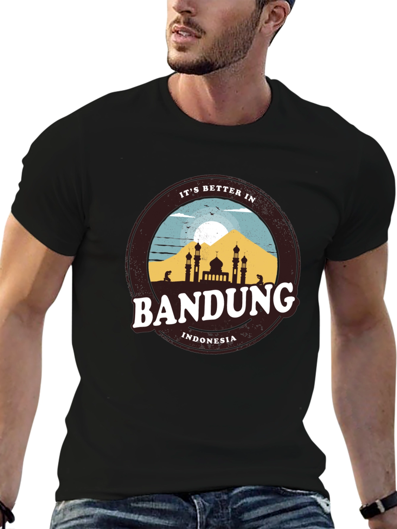 Bandung Indonesia T-Shirt - Its Better In...