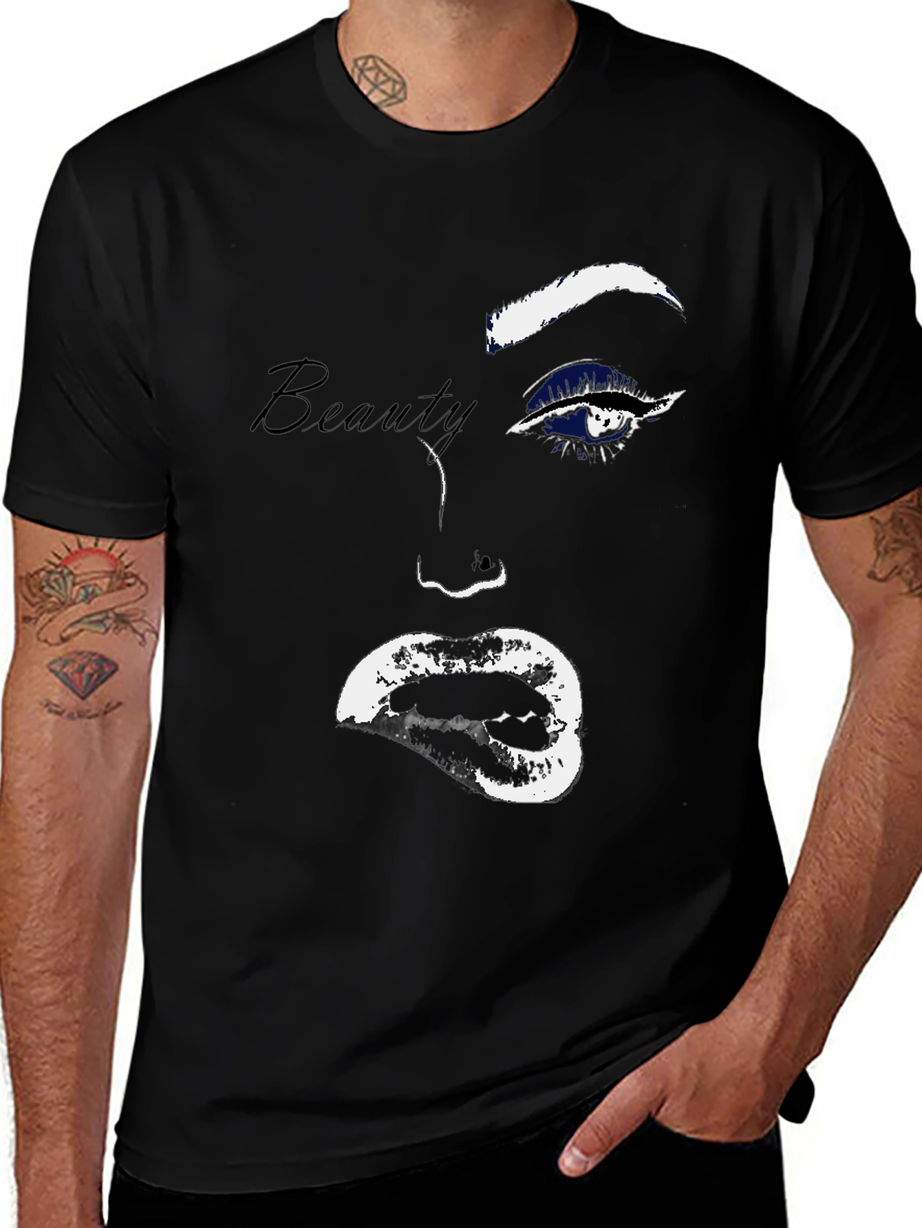 Beauty Portrait Graphic Tee