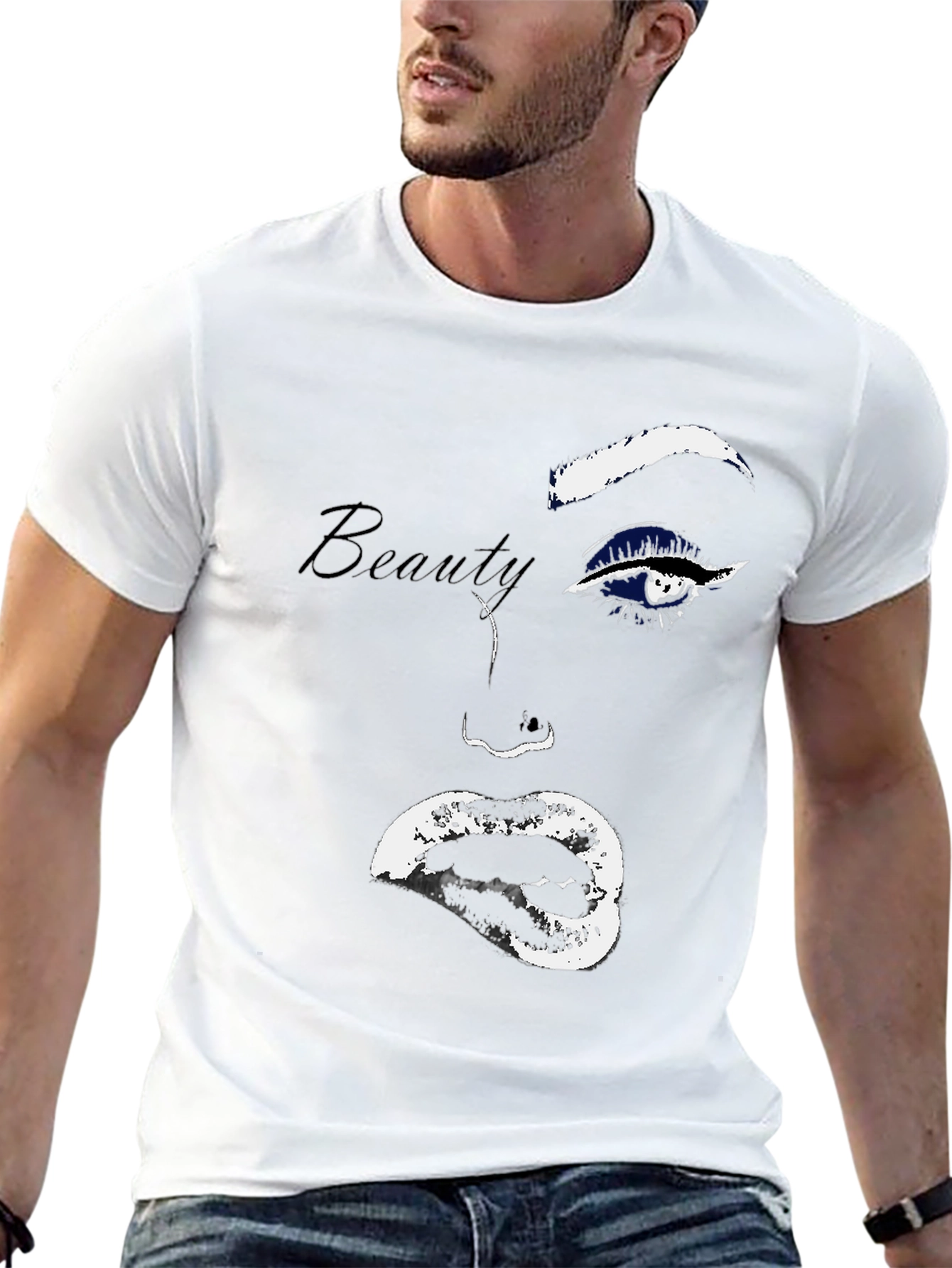 Beauty Portrait Graphic Tee