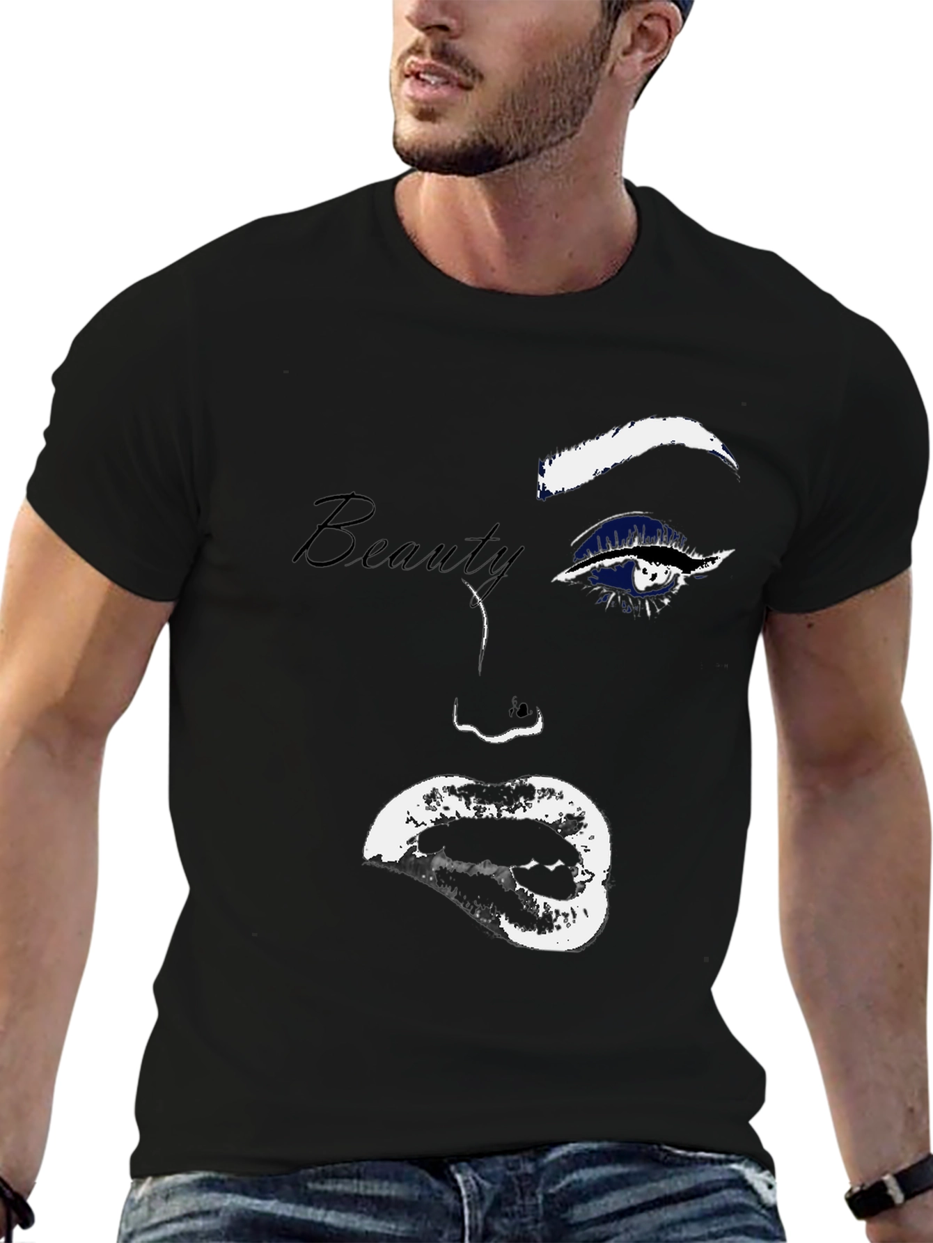 Beauty Portrait Graphic Tee