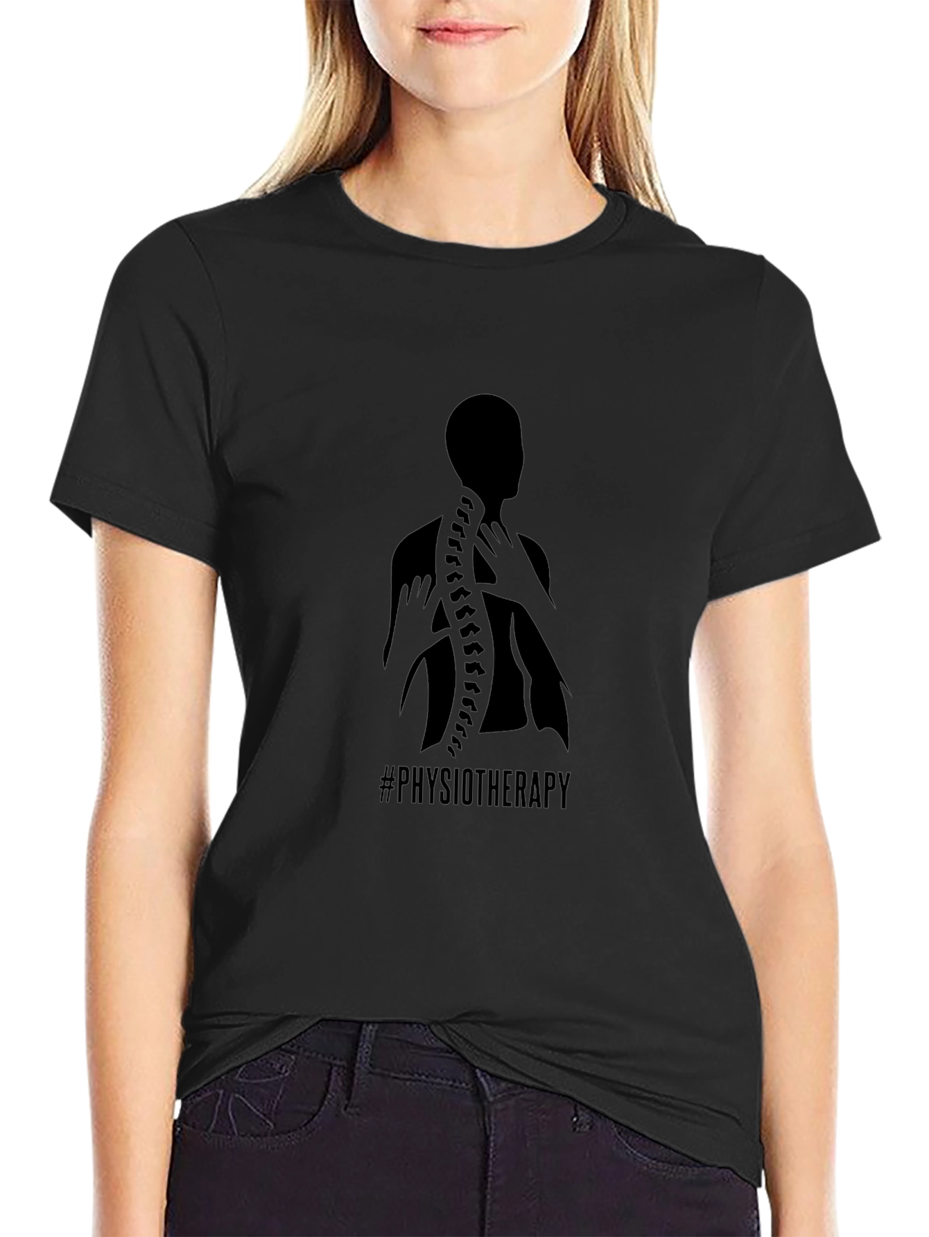 Chiropractor Therapy T-Shirt - Spine Adjustment