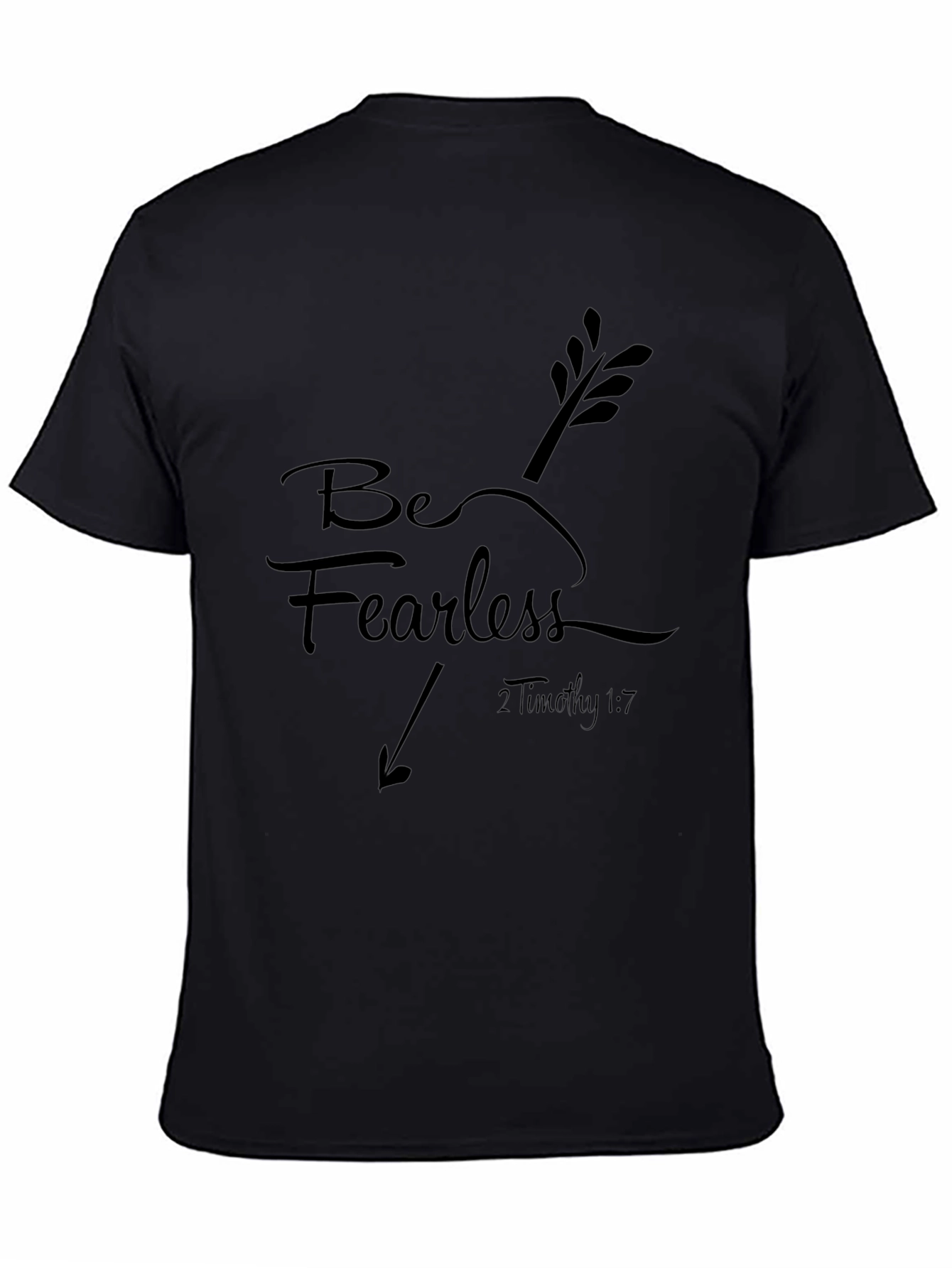 Be Fearless Graphic Tee - Christian Apparel