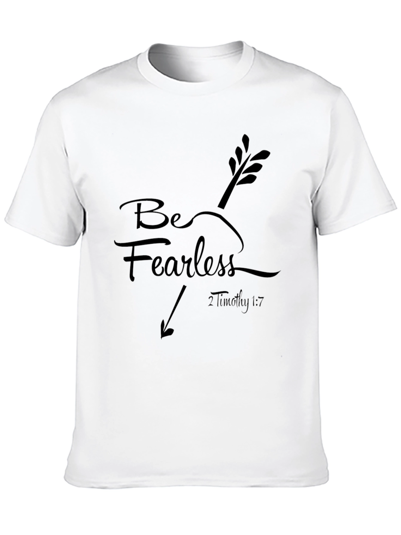 Be Fearless Graphic Tee - Christian Apparel