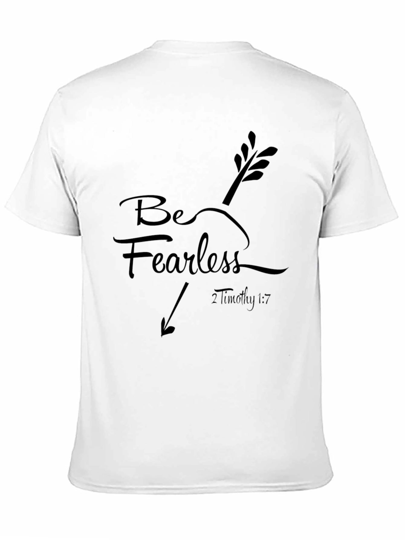 Be Fearless Graphic Tee - Christian Apparel