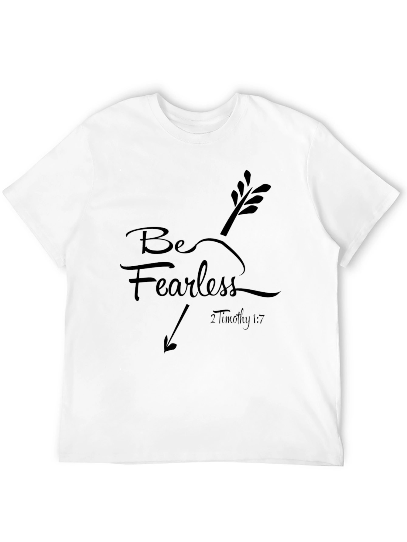 Be Fearless Graphic Tee - Christian Apparel