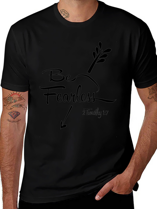Be Fearless Graphic Tee - Christian Apparel