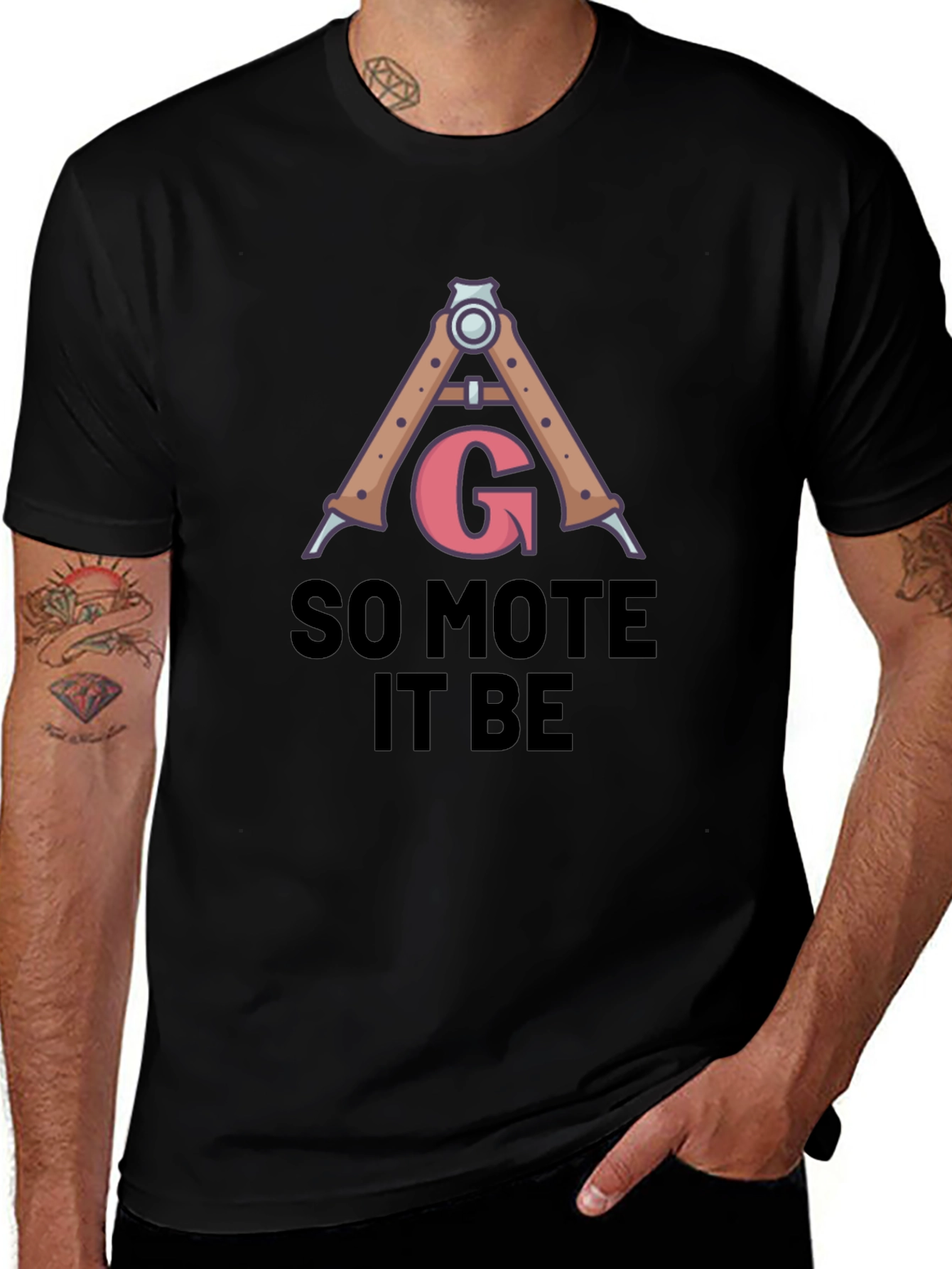 So Mote It Be Graphic T-Shirt