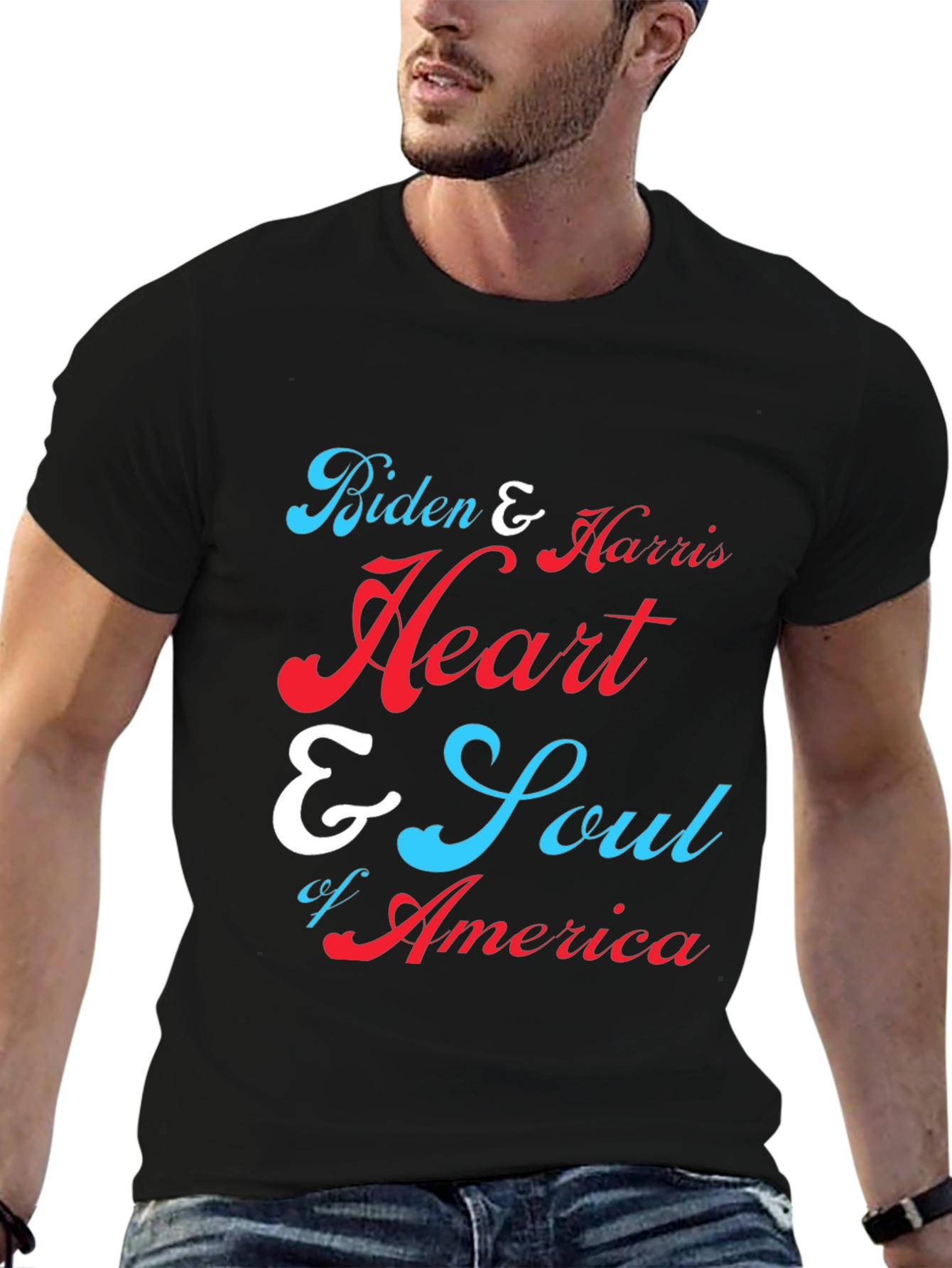 Biden & Harris Heart & Soul of America T-Shirt