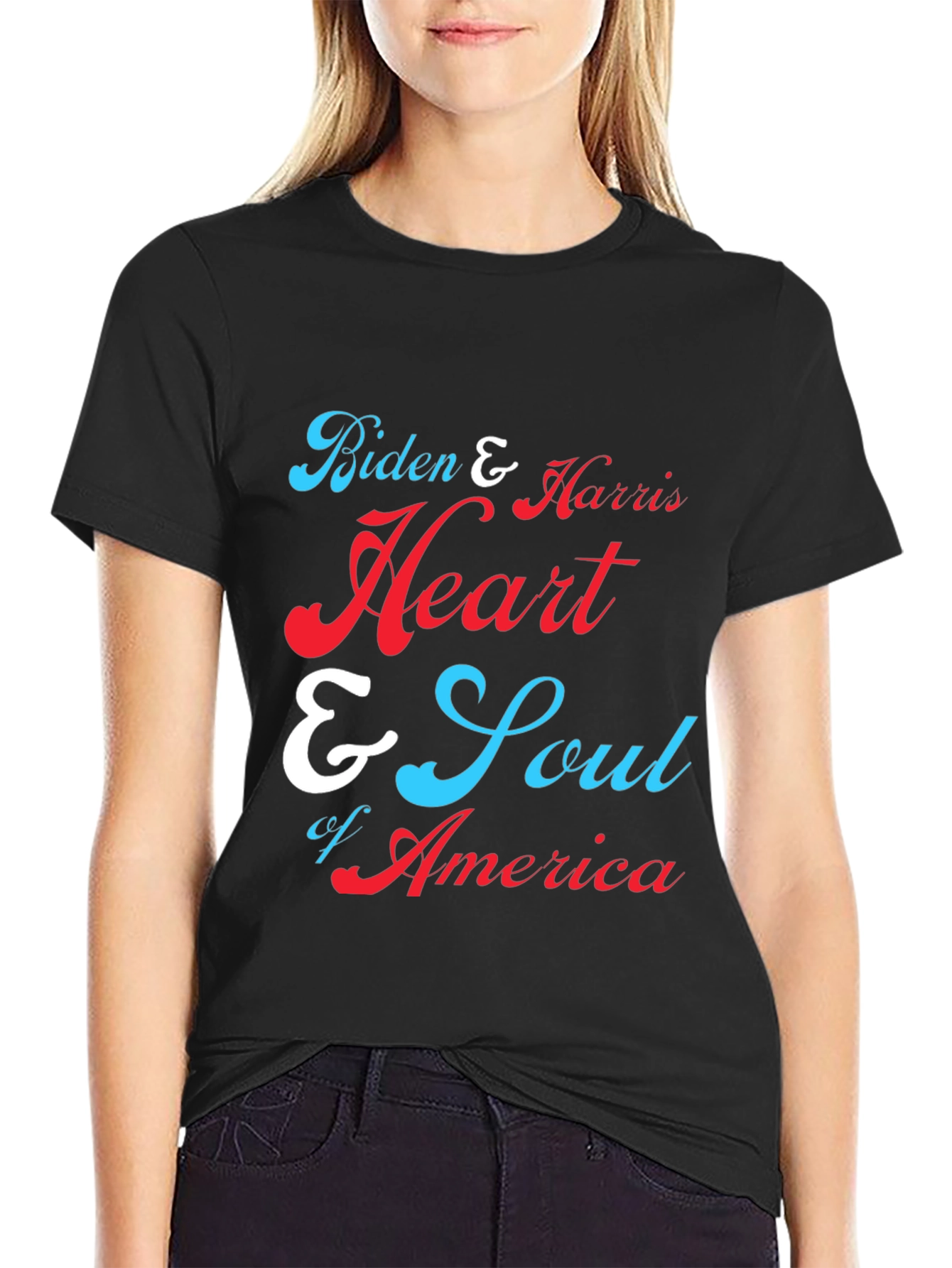Biden & Harris Heart & Soul of America T-Shirt