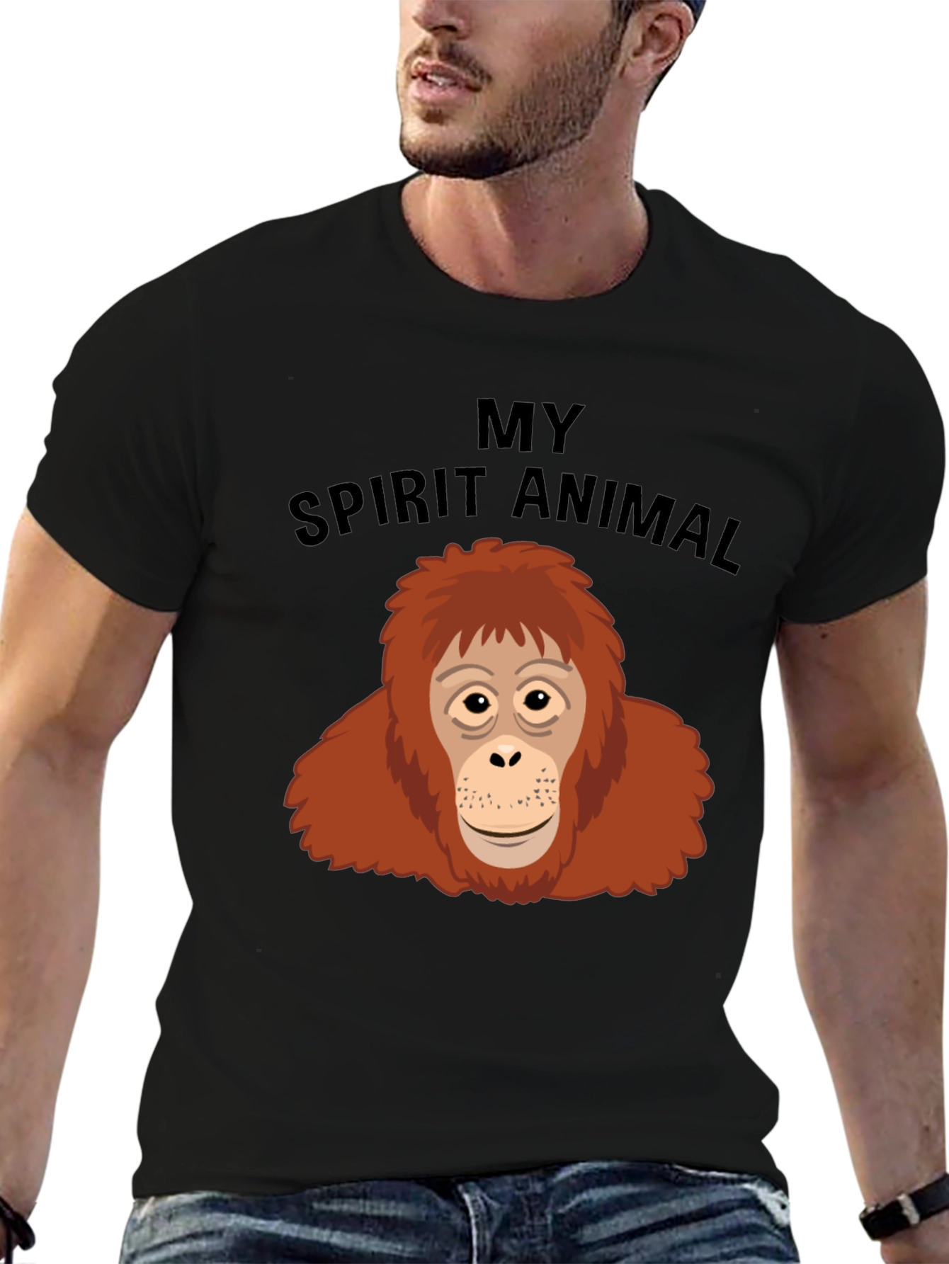 My Spirit Animal Orangutan Graphic T-Shirt