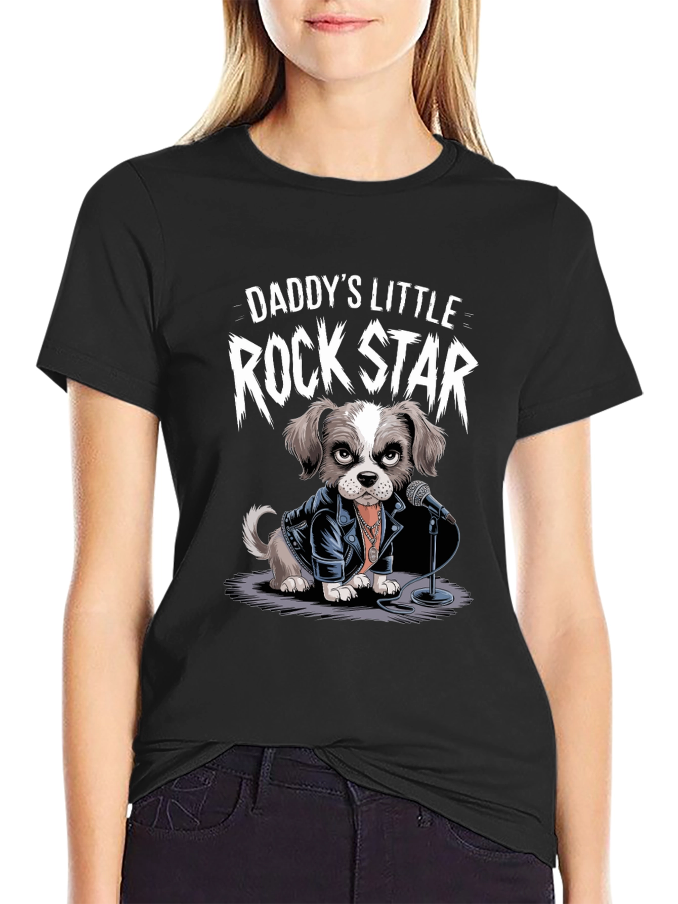 Daddys Little Rock Star T-Shirt