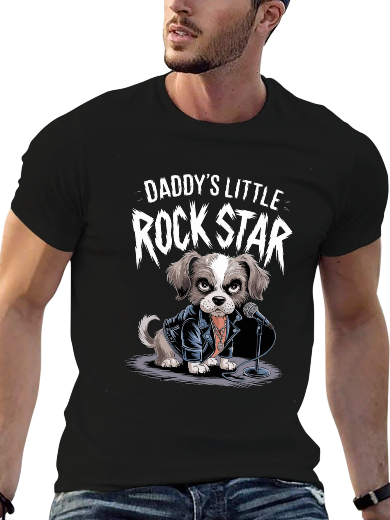 Daddys Little Rock Star T-Shirt