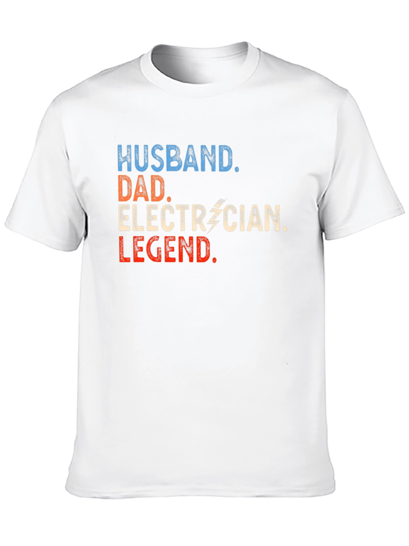 Husband Dad Electrician Legend Graphic Tee