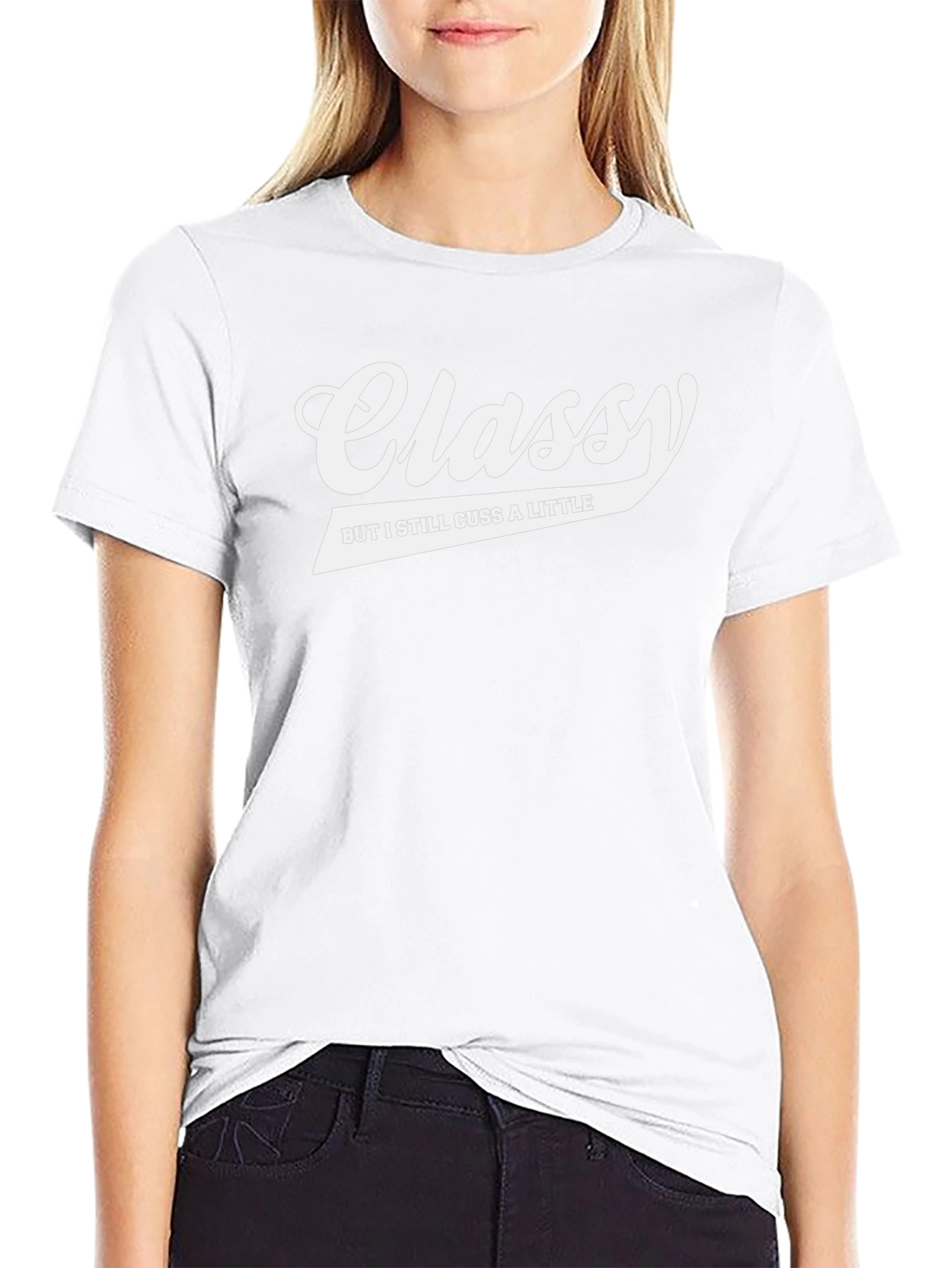 Classy But I Still Cuss T-Shirt - Black
