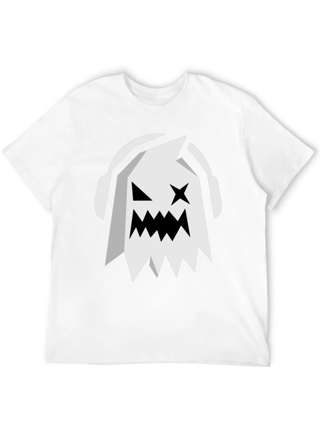 Ghost DJ Black T-Shirt - Spooky Beats!