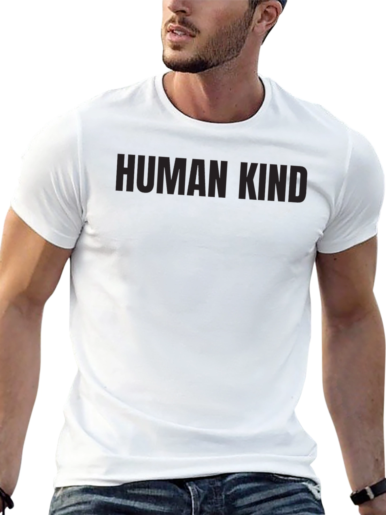 HUMAN KIND Graphic T-Shirt - Unisex Cotton Tee