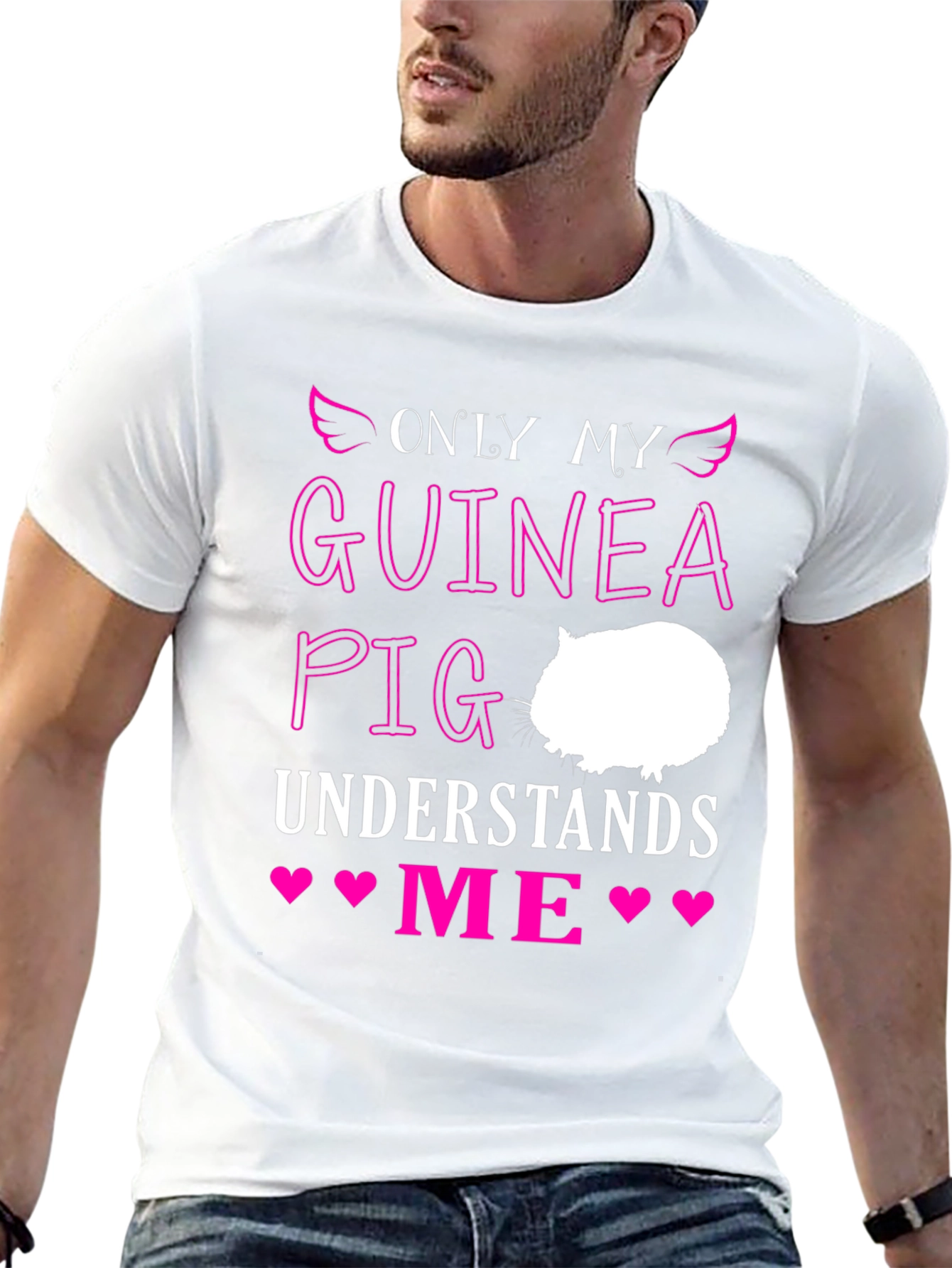 Only My Guinea Pig Understands Me T-Shirt