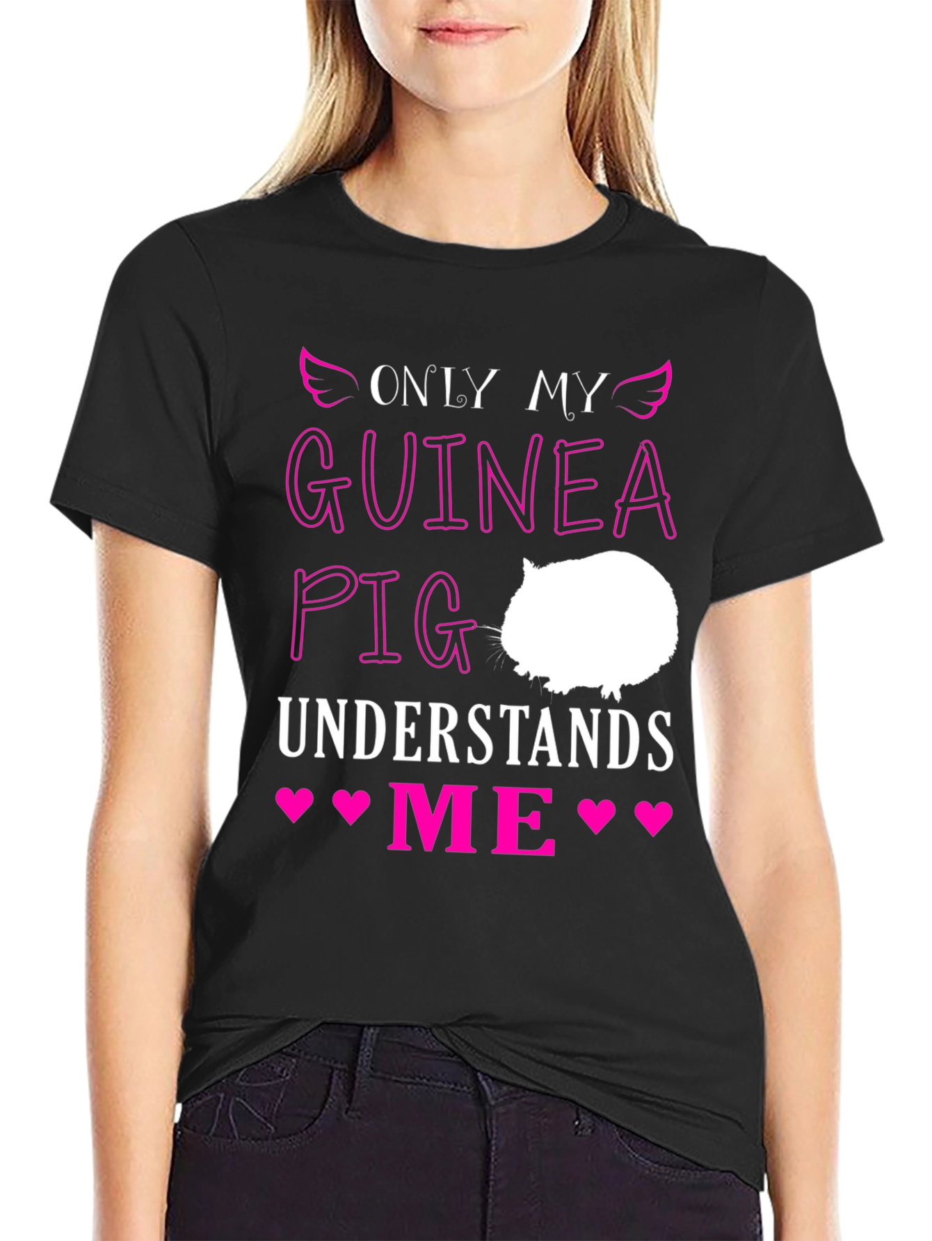 Only My Guinea Pig Understands Me T-Shirt