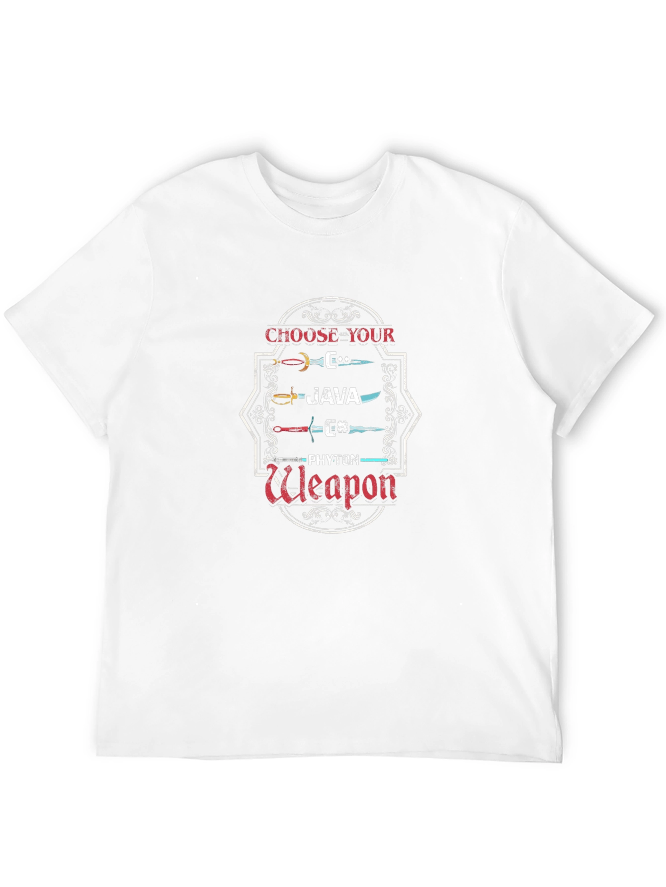 Choose Your Weapon Programmer T-Shirt