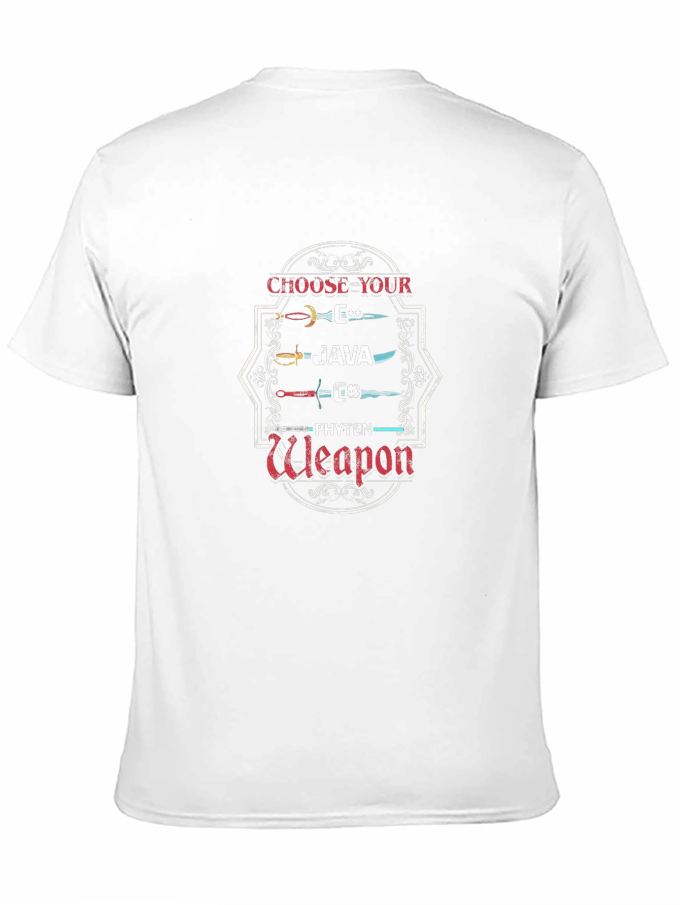 Choose Your Weapon Programmer T-Shirt