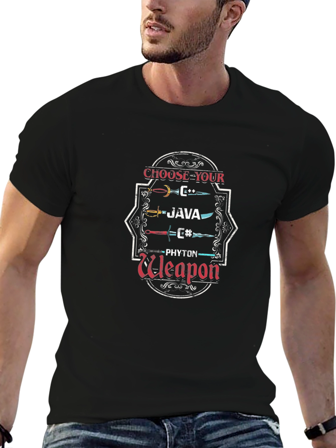 Choose Your Weapon Programmer T-Shirt