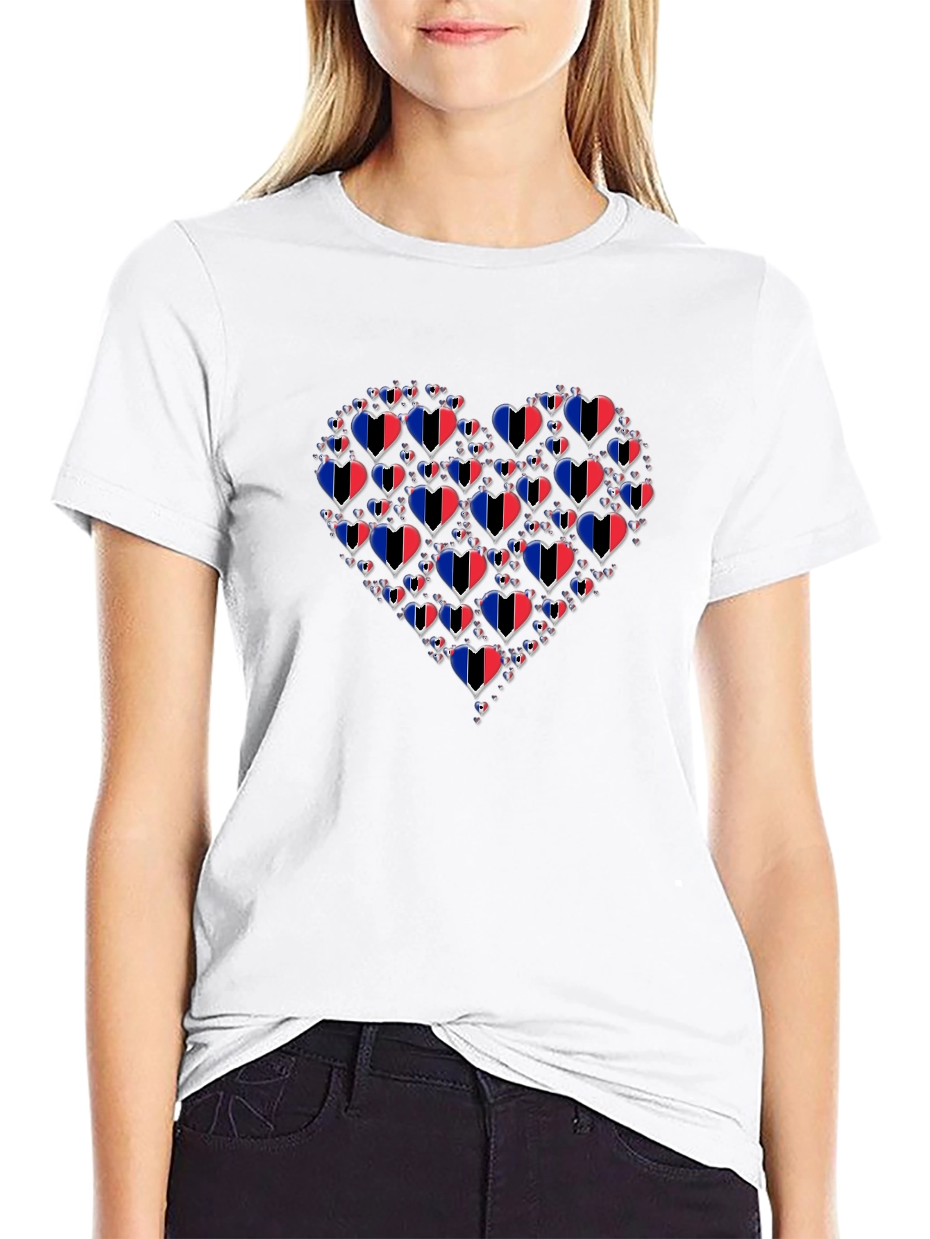 Heart Trinidad & Tobago Flag T-Shirt