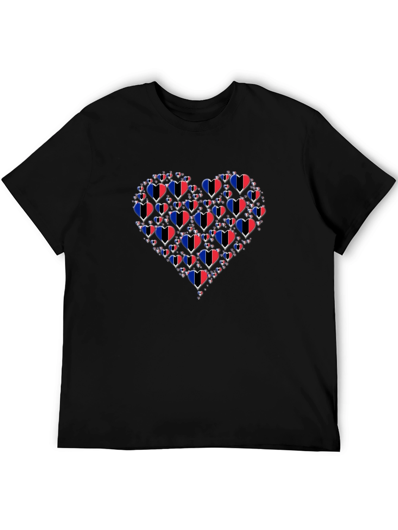 Heart Trinidad & Tobago Flag T-Shirt